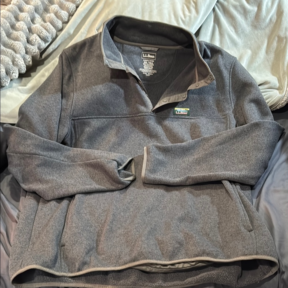 L.L. Bean Gray Pullover
